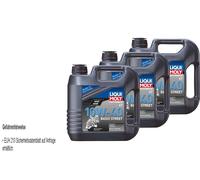 3x4L LIQUI MOLY Motocicleta 4T 10W-40 Básico Calle Aceite Motor Mineral