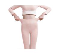 (3XL,pink)Casual Warm Winter Solid Pants with Soft Clouds Fleece for Women in Their 20s