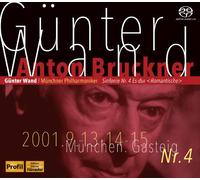ブルックナー : 交響曲 第4番 変ホ長調 「ロマンティック」 (Anton Bruckner : Symphonie Nr. 4 Es-dur ''Romantische'' / Gunter Wand , Munchner Philharmoniker) #x30B7;ングルレイヤー] [直輸入盤・日本語帯&解説付]