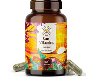 4.000 UI Vitamina D3 y K2 con Omega 3 - Ácidos Grasos de Origen Vegetal procedentes de Semillas de Lino y Algas - Sin aditivos y Vegano. Suministro 640 días - 160 Cápsulas de Vitamina D Colecalciferol
