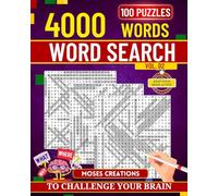 4,000 Word Search in 100 Puzzles Vol. 2: Puzzles for Everyone: 4,000 Words and 100 Engaging Word Searches