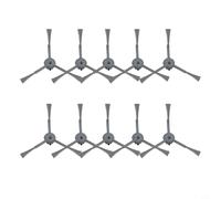 4/10 cepillos laterales de repuesto compatibles con Eufy para Omni C20 robot aspirador diseñado para una limpieza eficaz de polvo y desechos de esquinas (paquete de 10)
