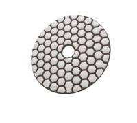 4"/100mm Diamond Polishing Pad Dry Use Sharp Flexible Sanding Disc Resin Bond for Granite Marble Stone Grinding Abrasiv(Grit 100)