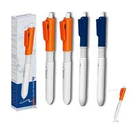 4/12 Pcs Pen That Sprays Water 2 in 1 Funny Prank Retractable Pens with Water Spray Function Spray Function Funny Water Spray Pen for All Ages 2025 Can Write for School Gifts (4Pcs-C,One Size)