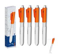 4/12 Pcs Pen That Sprays Water 2 in 1 Funny Prank Retractable Pens with Water Spray Function Spray Function Funny Water Spray Pen for All Ages 2025 Can Write for School Gifts (4Pcs-B,One Size)