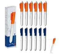4/12 Pcs Pen That Sprays Water 2 in 1 Funny Prank Retractable Pens with Water Spray Function Spray Function Funny Water Spray Pen for All Ages 2025 Can Write for School Gifts (12Pcs,One Size)