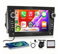 【4+128G】 Hodozzy Radio Coche Carplay para Opel Astra Antara Vectra Corsa Zafira Meriva Vivaro Combo con USB Tipo C,Pantalla In-Cell de 7'' con Bluetooth 5.0/Android Auto/DSP/GPS/WiFi/RDS/FM,Negro