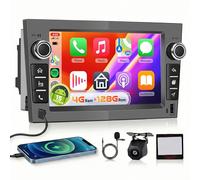 【4+128G】 Hodozzy Radio Coche Carplay para Opel Astra Antara Vectra Corsa Zafira Meriva Vivaro Combo con USB Tipo C,Pantalla In-Cell de 7'' con Bluetooth 5.0/Android Auto/DSP/GPS/WiFi/RDS/FM,Gris