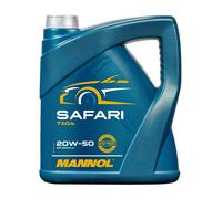 Mannol Aceite de Motor 20W-50 Safari Api Sn / CH-4 4 Litro Clásico de Época