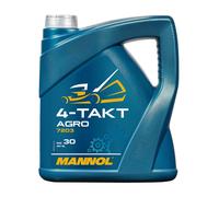 4 (1x4) Litro Mannol 4-Takt Agro SAE 30 Rasenmäheröl, Aceite de Máquina