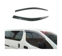 4/2 Viseras de inyección for Ventana Compatible con Nissan NV200, Accesorios, protección contra la Lluvia y el Sol, Deflector.(2PCS)