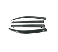 4/2 Viseras de inyección for Ventana Compatible con Nissan NV200, Accesorios, protección contra la Lluvia y el Sol, Deflector.(4PCS)