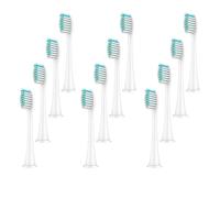 4-20 Piezas, Cabezales De Repuesto For Cepillo De Dientes Compatibles Con Cepillo Eléctrico Philips Sonicare 4100 6500 6100 7500 5300(White 12pc)
