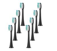 4-20 Piezas, Cabezales De Repuesto For Cepillo De Dientes Compatibles Con Cepillo Eléctrico Philips Sonicare 4100 6500 6100 7500 5300(Black 8pc)