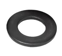 4-200 piezas de arandelas planas negras M4-M24 de acero al carbono de grado 8.8, juntas de arandelas lisas(M12x24x2 (20pcs))