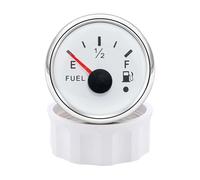 4-20mA 52mm Fuel Level Gauge with Alarm Car Current Signal Meter Red LED for Current Detection Sensor Oil Tank Meter Indicator Salida estable(240~33 ohm,WS 4-20mA)