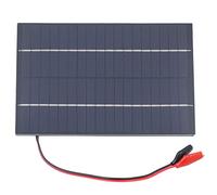4.2W 18V Panel Solar Policristalino, Paneles Fotovoltaicos Módulo Cargador Solar Placa Solar Portatil 20x13cm, Cargador De Panel Solar Para Cargar Baterías Iluminación Del Hogar, Bomba De Agua Solar
