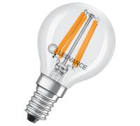 4.2W LED Filamento Pelota de Golf Bombilla, E14, 2700K, 470lm, Regulable -