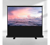 4:3/16:9/16:10 HD Manual Pull-up Floor Móvil Independiente portátil, for Cine en casa, presentaciones(80 Inch 16: 9)