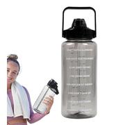 4.33x11.42 Pulgadas Botellas De Agua | Botella De Agua Con Paja | Con Boquilla De Silicona Y Portada Emergente | Para La Oficina De Senderismo De Gimnasia, Asegure Beber Durante Todo El Día