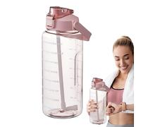 4.33x11.42 Pulgadas Botellas De Agua | Botella De Agua Con Paja | Con Boquilla De Silicona Y Portada Emergente | Para La Oficina De Senderismo De Gimnasia, Asegure Beber Durante Todo El Día