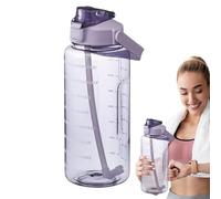 4.33x11.42 Pulgadas Botellas De Agua | Botella De Agua Con Paja | Con Boquilla De Silicona Y Portada Emergente | Para La Oficina De Senderismo De Gimnasia, Asegure Beber Durante Todo El Día