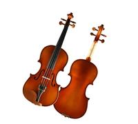 4/4 3/4 1/2 1/4 1/8 1/10 1/16 Violín de madera maciza Principiante tocando instrumento musical Adulto hecho a mano(3/4)