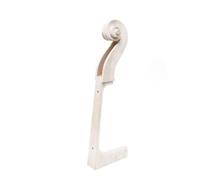 4/4 Cello Neck Head Maple sin barnizar DIY piezas de violonchelo accesorios de repuesto
