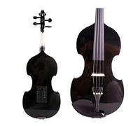 4/4 Electric Violin Silent Pickup Solid Wood Sweet Sound Free Case Bow Violín