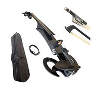 4/4 Estuche Acústico Natural Estuche Bow Fiddle Pillup Bridge Para Violín Eléctrico Cuerda Violín
