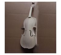 4/4 Inacribido Violín Llama Maple Atrás Spruce Ruso Top Hecho A Mano Hecho De Una Sola Pieza Violín