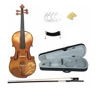 4/4 Kit De Violín De Madera Maciza Accesorios De Ébano Con Estuche De Reposo De Hombro Arco Puente Cadenas Violín (Color : B)