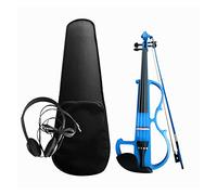 4/4 Kit De Violín Electroacústico De Madera Maciza Violin Silent Violin Fiddle Style Basswood Violín (Color : B)