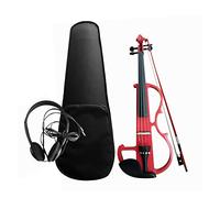 4/4 Kit De Violín Electroacústico De Madera Maciza Violin Silent Violin Fiddle Style Basswood Violín (Color : D)