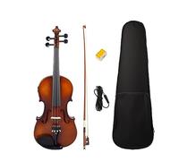 4/4 Violín Eléctrico 4/4 Kit De Violín Eléctrico De Tamaño Completo Con Puente De Caja De Arco