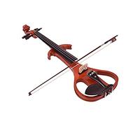 4/4 Violín Eléctrico Fiddle Instrumento De Cuerda Basswood Silent Violin Con Accesorios Violín