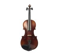4/4 Violín Hecho A Mano Flor Tallada Violín Fibra De Carbono Arco Funda De Espuma