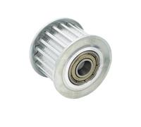 4/5/10 Uds. Pulgadas 24 dientes MXL polea síncrona tensor rueda diámetro 3/4/5/6mm con rodamiento for ancho 6/10mm guía polea reguladora 24 dientes 24T(Bore 3mm With teeth,5pcs 10mm)
