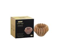 (4.5*7cm,Brown)100PCS Wood Pulp Coffee Filters Cone-Shaped for Pour-Over Biodegradable & Eco-Friendly Dripper Filters