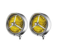 4.5'' LED Custom Brim Trim Cover Fog Lamps Light Chrome Motorcycle Fog Lights For Harley For Chopper Cafe For Racer Cruiser For Honda For Suzuki,Luz de giro