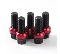 4/5 piezas de rueda B12.9 grado forjado pernos tuercas tornillo M14x1.5 12x1. 15x1.25 Separadores Ruedas Vehículo(5PCS 35mm Ball,M12x1.5)