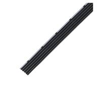 4/5 Uds 1/3/5/10/20/50m Cable Paralelo de Silicona 30 28 26 24 22 20AWG Cobre Fexible(Black-5P 10m,30AWG)
