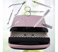 4.5L 72W UV Ligero Esterilizador Dos Capas Ultravioleta Desinfectante Desinfección Caja Limpieza Herramienta para Joyería, Lentes, Juguetes, Uña Salón, Llaves, Teléfonos (4 Bulbo)