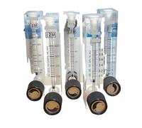 4 6 8 10 mm Espiga de manguera 0,1-1 0,2-2 0,3-3 1-10 3-30 100-1000 LPM LZM-6T Caudalímetro de aire Rotámetro con válvula de control(10mm Push In,LZM-6T - AIR_3-35LPM)