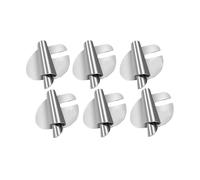 4/6/8 piezas Pie prensatelas universal for dobladillo enrollado de costura, tubo tracción 3-10 mm, rodillo borde en espiral, accesorios for(6 PCS (3-8MM))