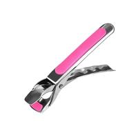 4/6/8 Uds. Pinzas antideslizantes for ollas y sartenes, pinzas for platos calientes, for cuencos, mango de silicona, herramienta cocina, freidora aire for acampar Para Platos(Pink,6pcs)