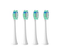 4/6 Pezzi Testine Di Ricambio, Compatible Con Philips HX3 HX6 HX8 HX9 Series, Setole Morbide, Confezione Sottovuoto(4pcs Green)