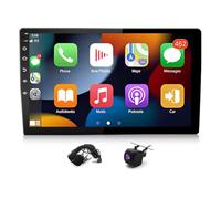 4+64G 2 Din Android 13 Auto Radio Coche con CarPlay Android Auto para Jeep Liberty 2002-2007, pantalla táctil de 10,1 pulgadas Autoradio Estéreo Reproductor con navegación GPS Mirror Link DAB+ RDS SWC