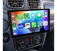 4+64G 2 DIN Android 13 Autoradio Reproductor para Chevrolet Trailblazer 2002-2009 con CarPlay Android Auto, Pantalla táctil de 10,1 Pulgadas Radio Coche Estéreo con GPS MirrorLink Dab+ FM SWC