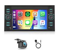 4+64G Android 13 Auto Radio Coche para Ford Galaxy 2005 2006 2007 Carplay Android Auto,2 DIN 7 Pulgadas Radio de Pantalla táctil Bluetooth Multimedia con navegación GPS WiFi FM Mirror Link